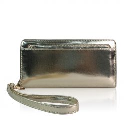 Glossy Faux Leather Purse