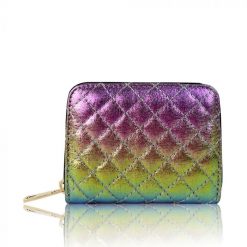 Quilted Rainbow Purse