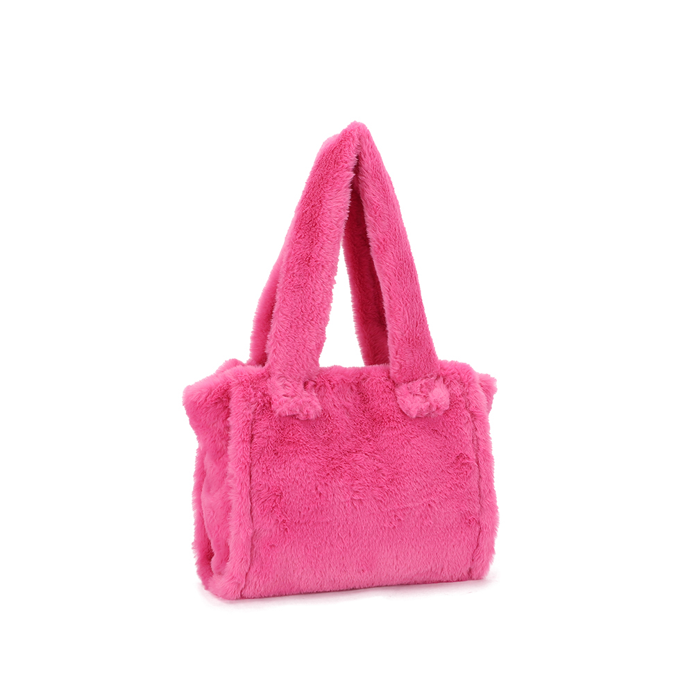 Juicy Couture Dusty Blush Fluffy Mini Tote Bag Purse Pink TikTok Viral  Brand New | eBay