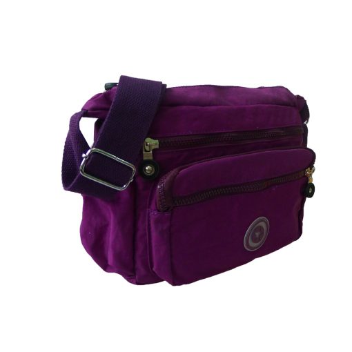 Nylon Multi Pocket Shoulder Bag