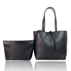 Two in One Shoulder Bag with Interior Bag