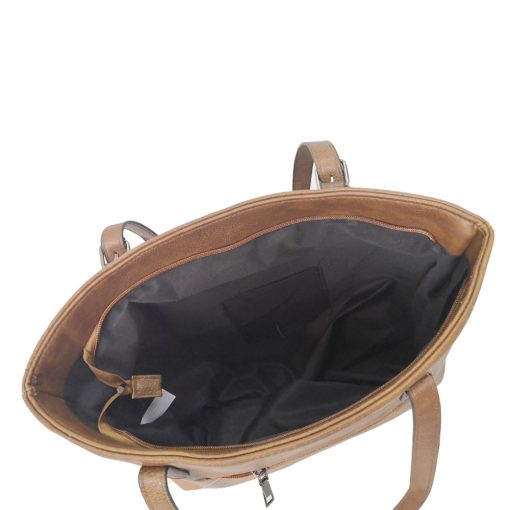 Doreen Buckle Strap Shopper Bag
