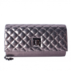 Eleanor Quilted Shimmer Crossbody Bag