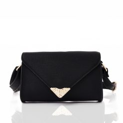 Embroidered Envelope Style Crossbody Bag