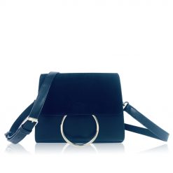 Large Ring Detail Shoulder Bag