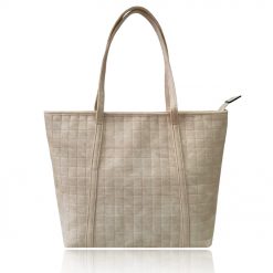 Square Motif Shopper Bag