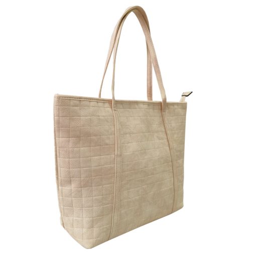 Square Motif Shopper Bag