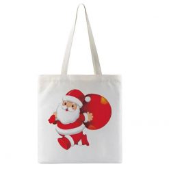 Santa Claus Christmas Shopper Bag