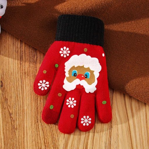 Santa Claus Novelty Christmas Winter Gloves