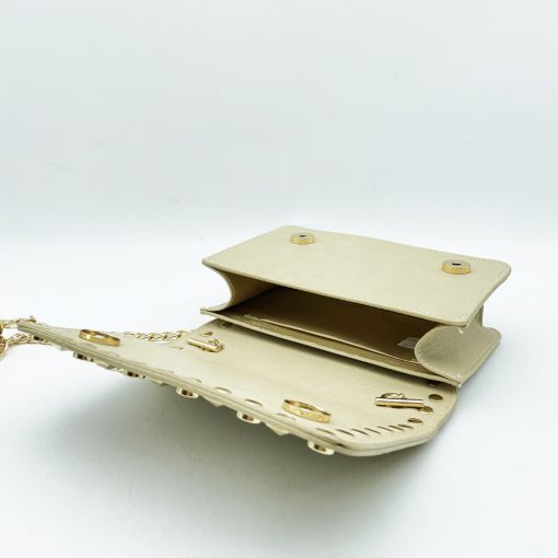 Metal Detail Shoulder Bag