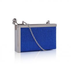 Metal Framed Clutch Bag