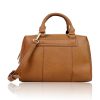 Faux Leather Bowling Bag