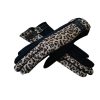Leopard Motif Gloves