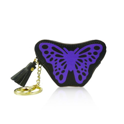 Butterfly Coin Purse – Purple