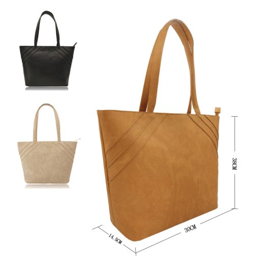 Large Tote Bag – Tan