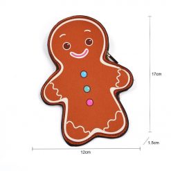 Gingerbread Man Coin Purse