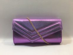 Envelope Evening Bag – Purple Pink
