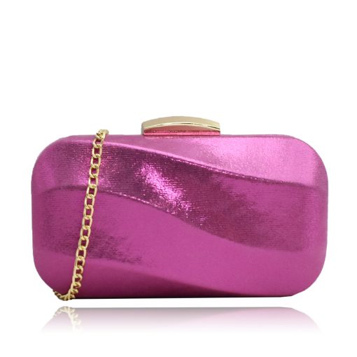 Evening Box Clutch Bag – Pink