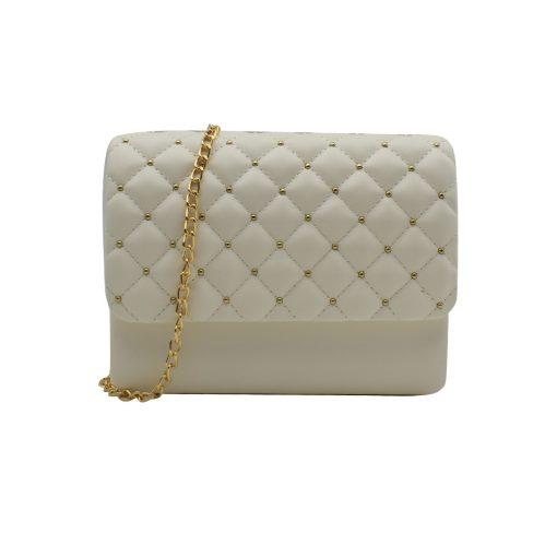 Mini Box Clutch Bag – Ivory