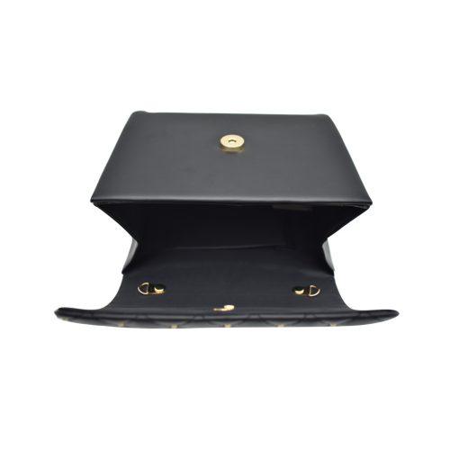 Mini Box Clutch Bag – Black