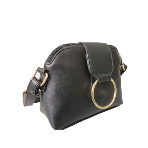 Lola Min Metal Ring Detail Crossbody Bag