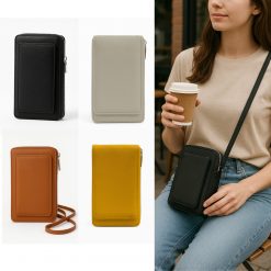 Multi Pocket Across Body Phone Holder